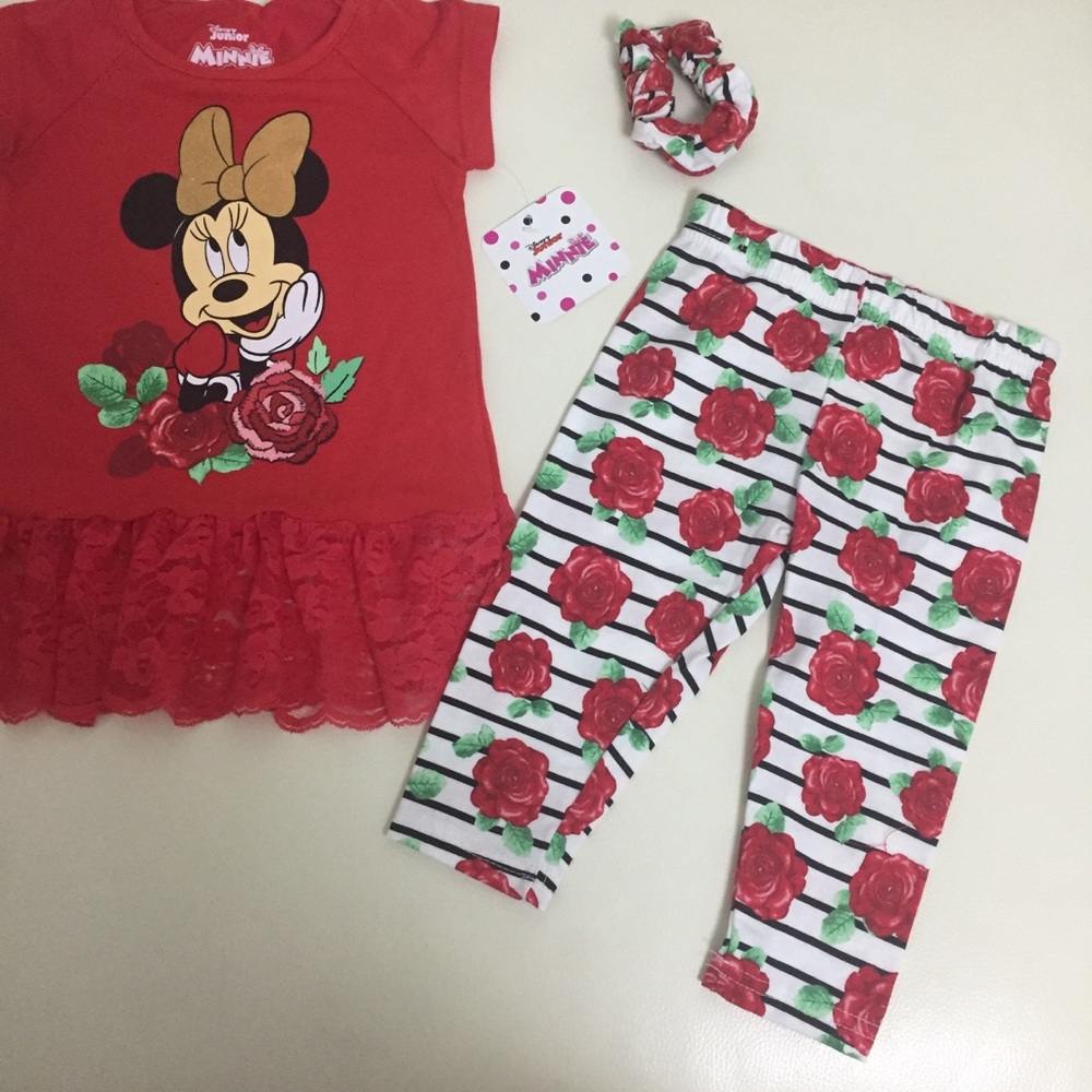 Disney Minnie Mouse rose outfit - Picture 2 of 6